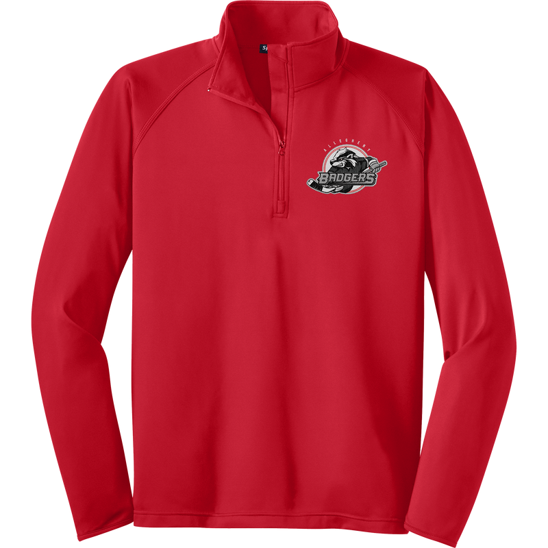 Allegheny Badgers Sport-Wick Stretch 1/4-Zip Pullover