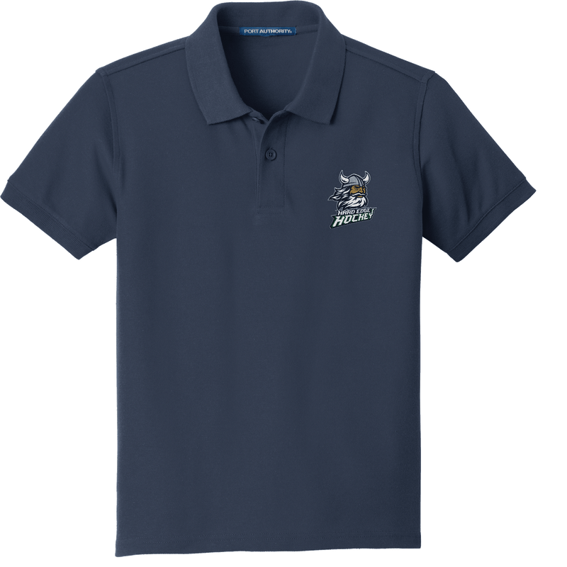 Hard Edge Hockey Youth Core Classic Pique Polo