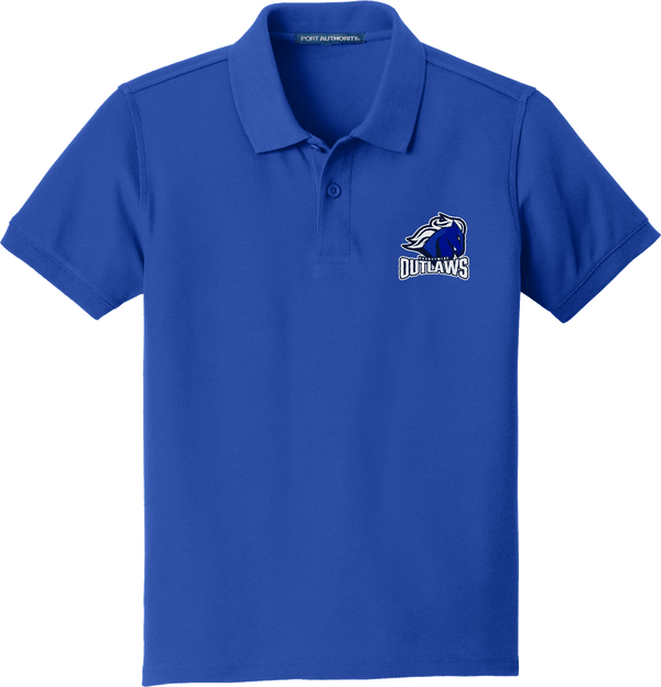 Brandywine Outlaws Youth Core Classic Pique Polo