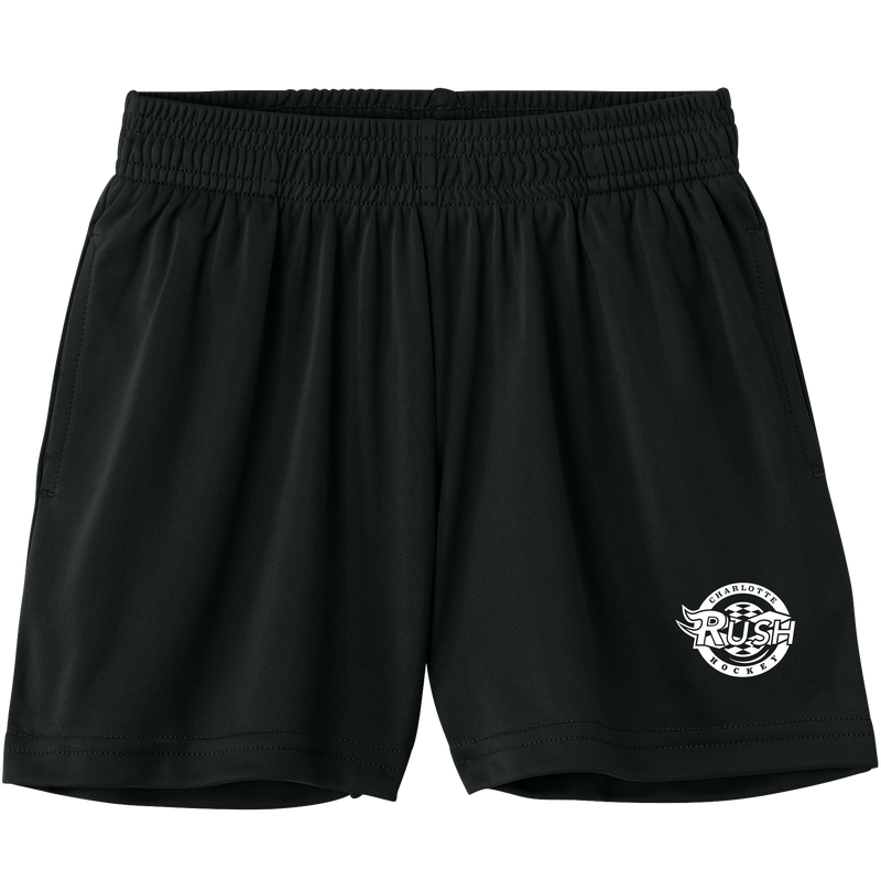 Charlotte Rush Youth PosiCharge Competitor 5 Inch Pocketed Short
