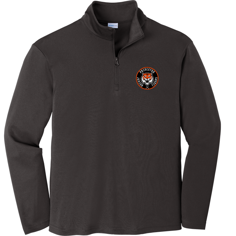 Princeton Jr. Tigers Youth PosiCharge Competitor 1/4-Zip Pullover