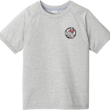 CT Whalers Tier 2 Youth PosiCharge  Tri-Blend Wicking Raglan Tee